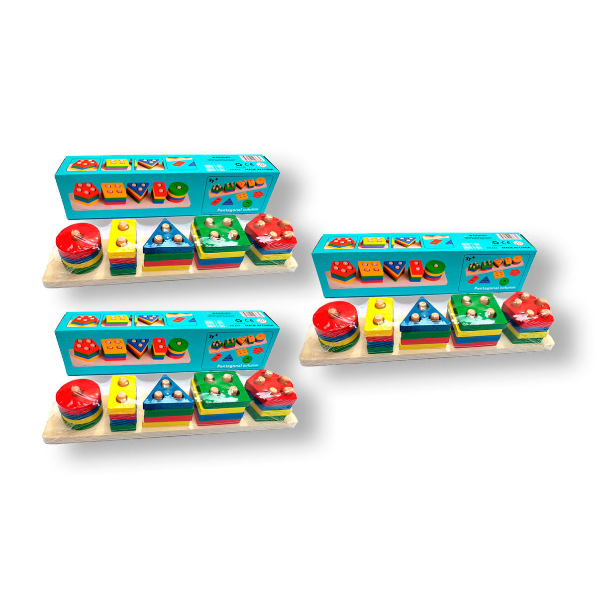 3 UNID PLANTADO X5 EN CAJA