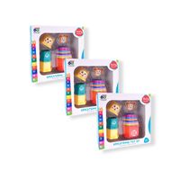 3 UNID VASO APILABLE HEXAGONAL X10 EN CAJA