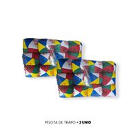 2 UNID PELOTA DE TRAPO