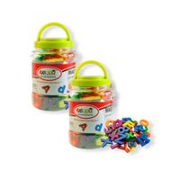 2 UNID POTE DE LETRA Y NUMERO X78 PCS