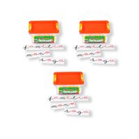 3 UNID LETRA MOVIL X105 PCS