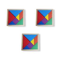 3 UNID JUGUETE TANGRAM CHICO