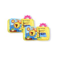 2 UNID LIBRO DE TELA 3D