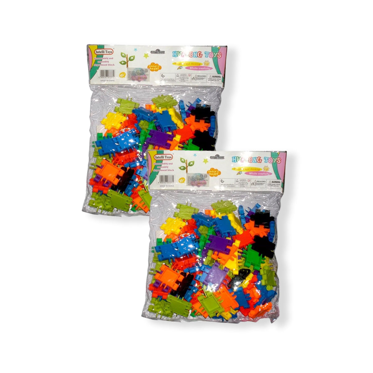 2 UNID CUBO NUMERICO EN BOLSA