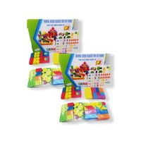 2 UNID BLOQUES DE COLORES X100 PCS EN CAJA