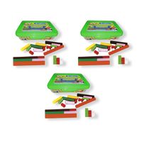 3 UNID REGLETA FRACCIONADA X136 PCS