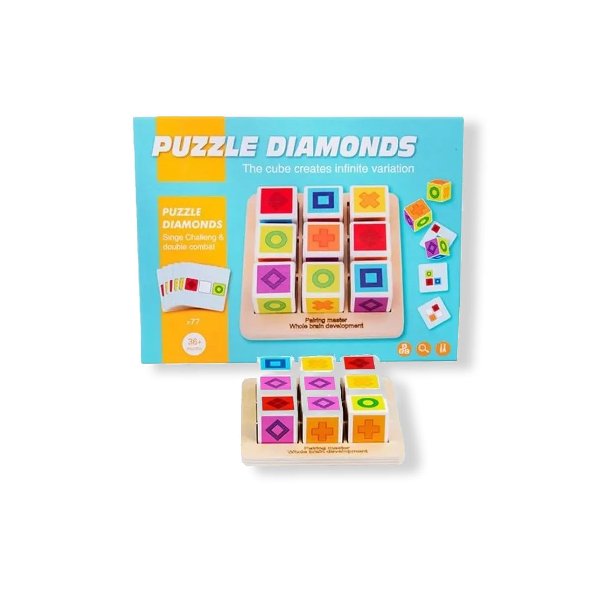 CUBO BLOCK 3D JUGUETE