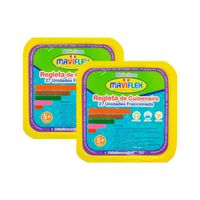 2 UNID REGLETA FRACCIONADA X27 PCS