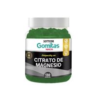 Gomitas Adultos Citrato de Magnesio Sottcor 130 Gomitas