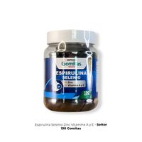 Gomitas con Espirulina Selenio Zinc Vitamina A y E Sottcor 130 Gomitas