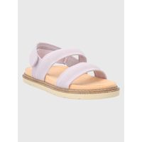 Sandalia Para Mujer Cuero Baden Morado Hush Puppies