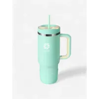 FJBottle - Botella Mug Témico acero KJ-BS-1184-GRE con tapa de tritán 40oz - Verde