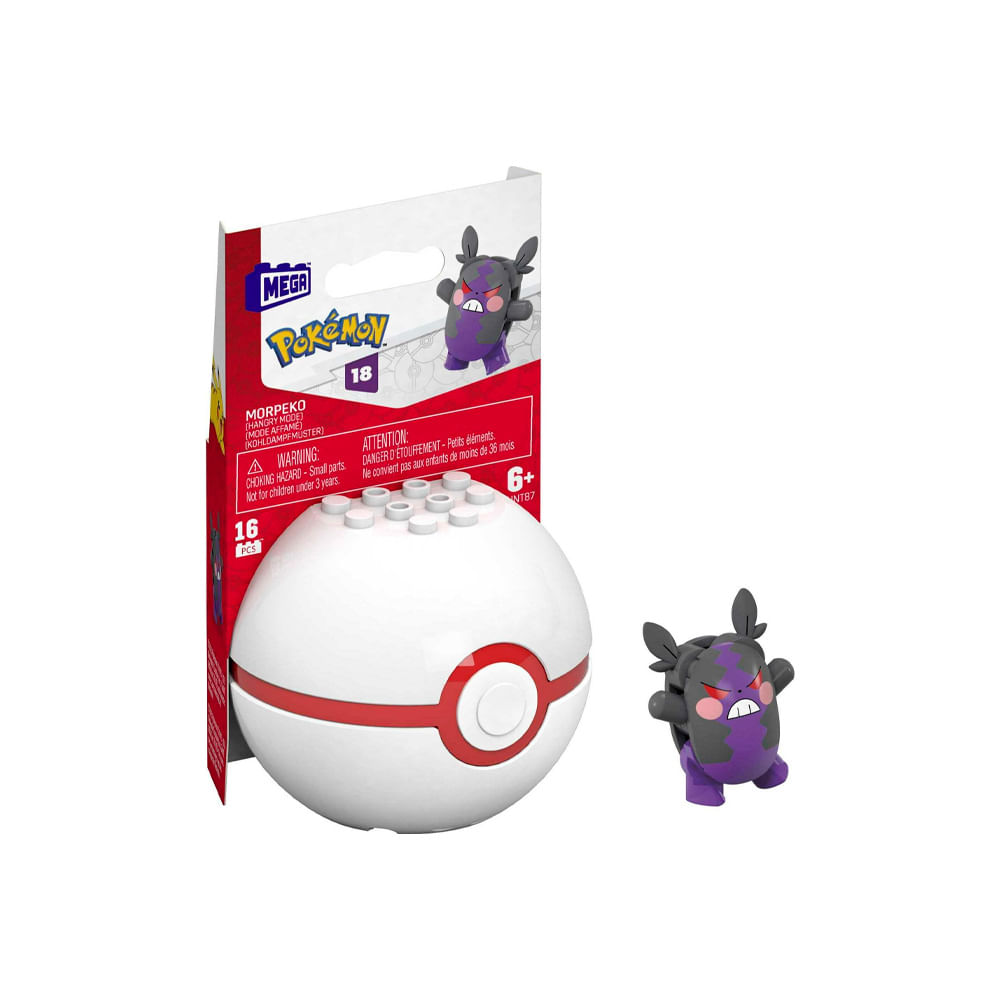Pokemon Mega Morpeko 16 Piezas