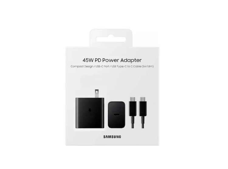 Cargador 45W USB-C para Samsung S25 Ultra 2025 Original
