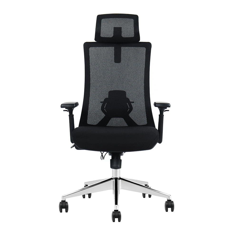 Silla Ergonómica Atenas Ejecutiva Black