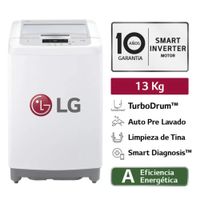 LAVADORA LG CARGA SUPERIOR 13KG WT13WPBK