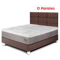 Dormitorio Royal Balanzze 1.5 Plazas Cabecera Blocks Chocolate