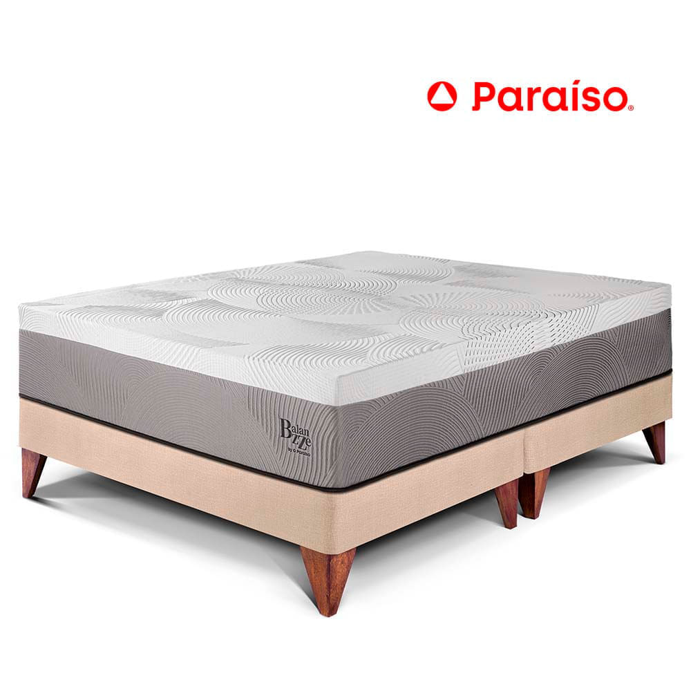 Cama Europea Balanzzee King Champ Bipanel