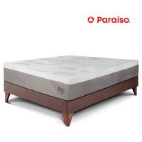 Cama Europea Balanzzee 2 Plazas Choco Bipanel