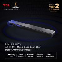 Soundbar TCL Bluetooth 2.0 S45H Negro