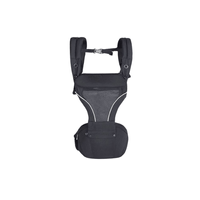 PORTABEBE NEGRO CON ASIENTO