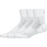 Medias ASICS Running Qrew 3P Brilliant White Unisex