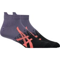 Medias ASICS Light Mesh Ankle Socks Greyish Purple/Performance Black Unisex