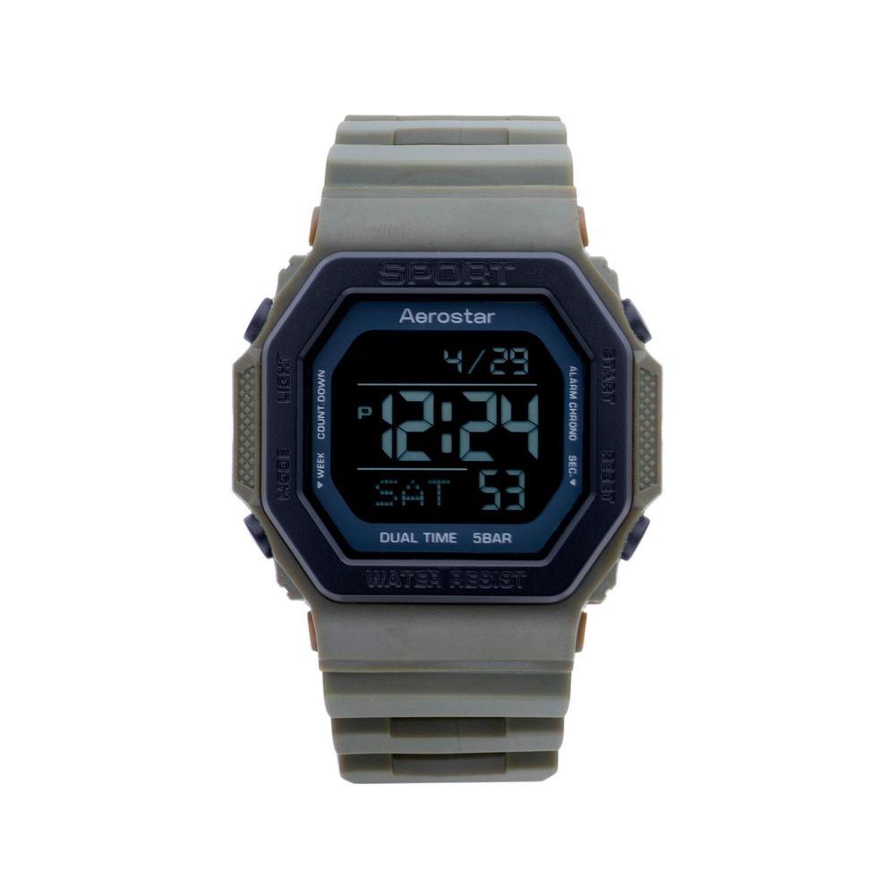 Reloj Aerostar Ae50005Ag Hombre Verde Digital