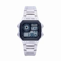 Reloj Aerostar Ae50002Sv Hombre Plateado Digital