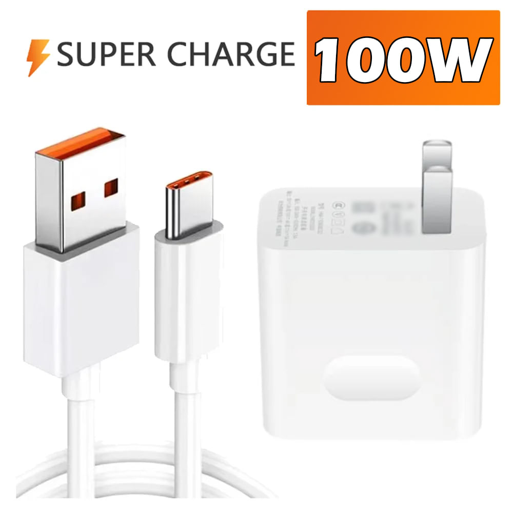Cargador Huawei - Super Carga - 100w
