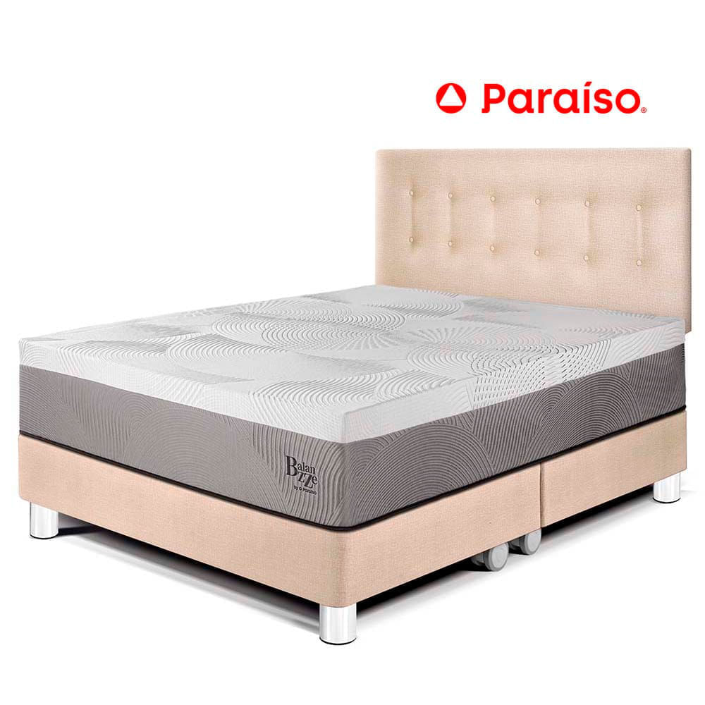 Dormitorio Balanzze Queen Champ Bipanel