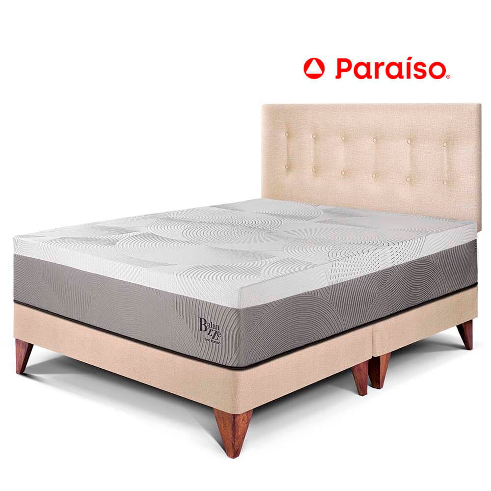 Dormitorio Europeo Balanzze Queen Champ Bipanel