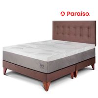 Dormitorio Europeo Balanzze Queen Choco Bipanel