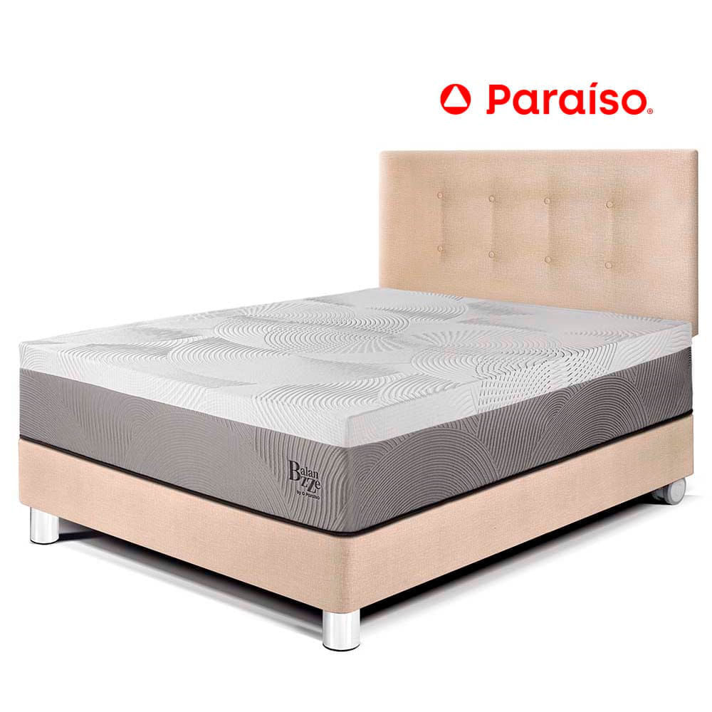 Dormitorio Balanzze 1.5 Plazas Champ Bipanel
