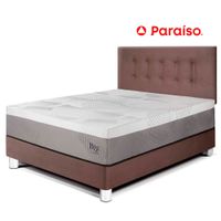 Dormitorio Balanzze 2 Plazas Choco Bipanel