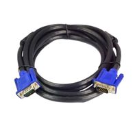CABLE VGA A VGA 5MTS 15 PINES C/ DOBLE FILTRO MACHO A MACHO