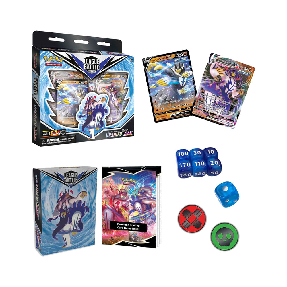 Pokemon TCG Rapid Strike Urshifu Vmax League Battle Decks