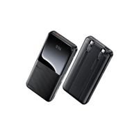 CARGADOR PORTÁTIL REMAX ULTRA SLIM 10000mAh 20W+22.5W RPP-679 NEGRO
