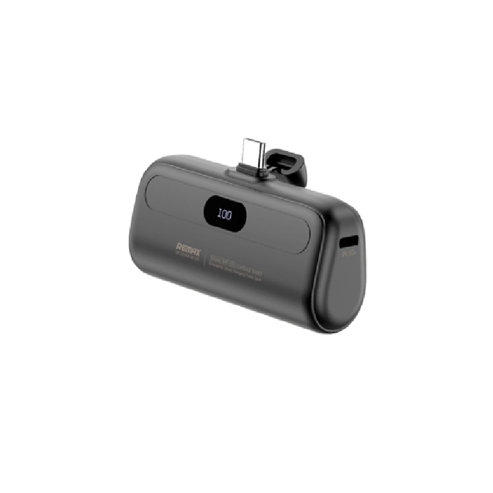 CARGADOR PORTÁTIL REMAX 5000 mAh TIPO C RPP-632 GRIS