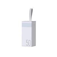 CARGADOR PORTÁTIL REMAX LUZ LED 50000mAh PD20W+QC22.5W RPP-321 BLANCO