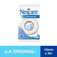 Cinta Nexcare Micropore Blanca 12mm x 3m - Unidad 1 UN