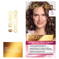 Tinte para Cabello Excellence #6 Rubio Oscuro - Kit 1 UN