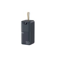 CARGADOR PORTÁTIL REMAX 50000mAh PD27W+ QC 22.5W RPP-117 GRIS