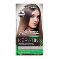 Alisado Kativa Keratin Anti-Frizz Xtra Shine - Kit 1 UN