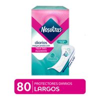 Protectores Diarios Nosotras Largos - Caja 80 UN