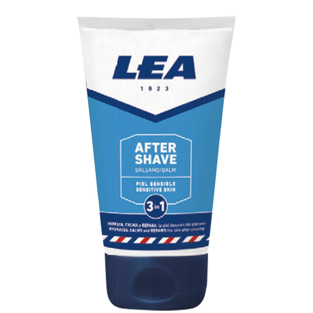 Bálsamo después de Afeitar 3en1 para Piel sensible Lea 1823 - Tubo 125 ML