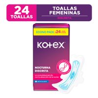Toallas Higiénicas Nocturnas Kotex Ultrafinas