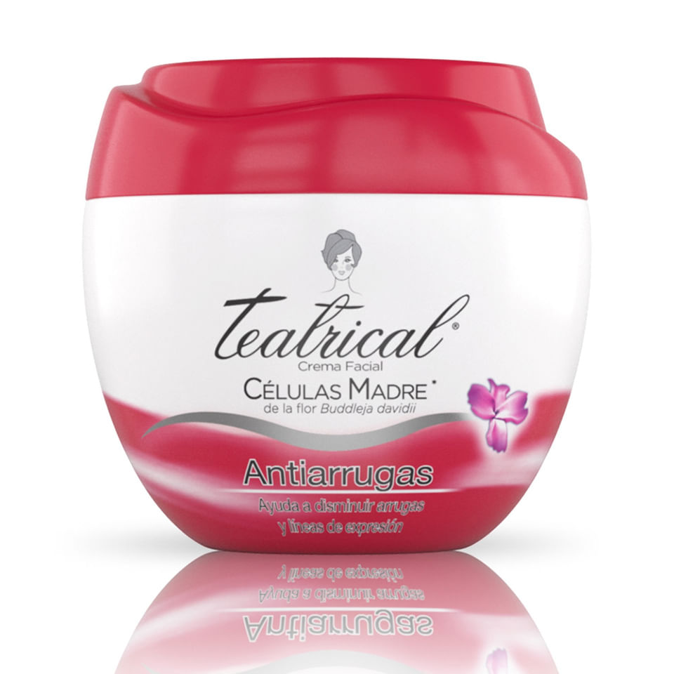 crema facial Teatrical Antiarrugas con Células Madre - Pote 100 G