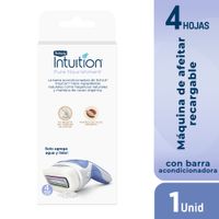 Máquina de Afeitar Recargable Schick Intuition con Barra Acondicionadora