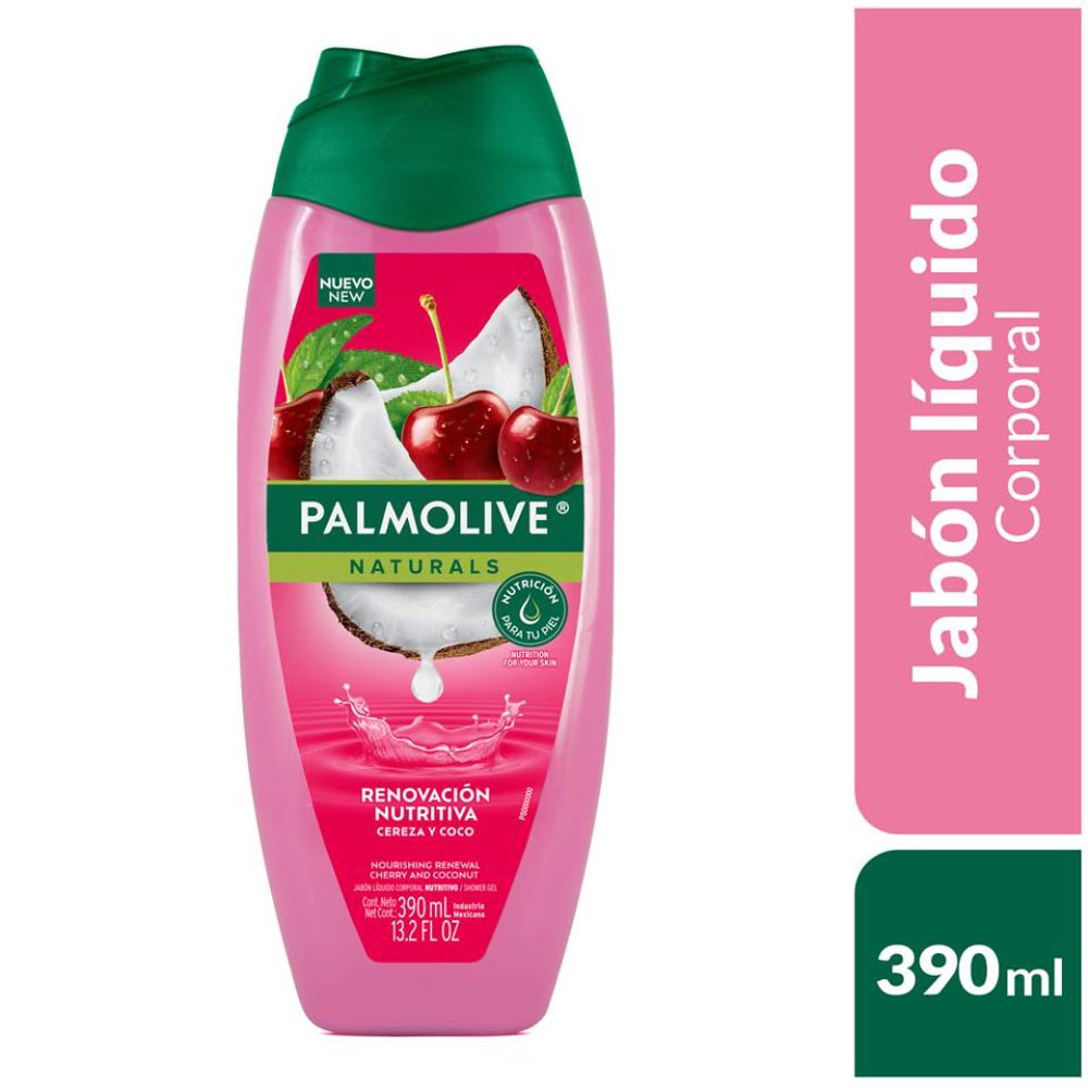 Jabón Líquido Corporal de Ducha Palmolive Cereza y Coco